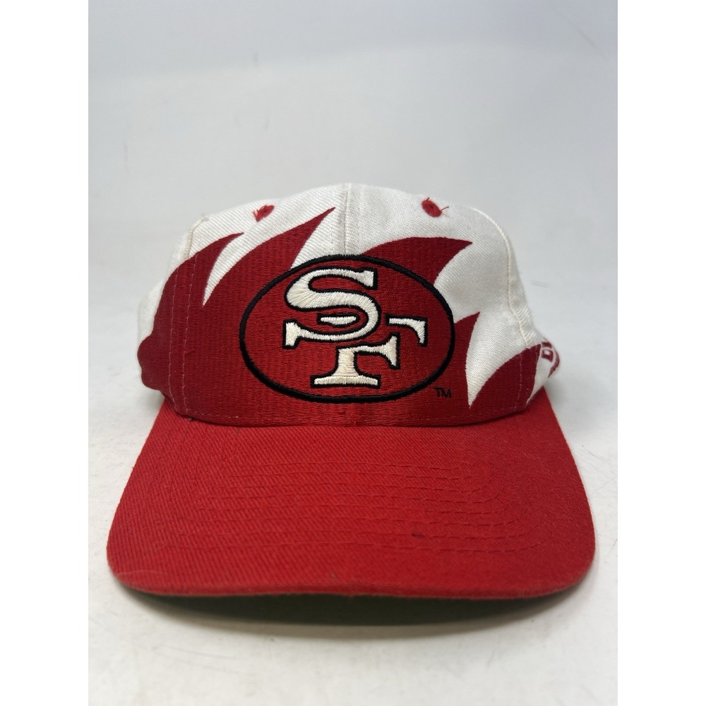 Vintage 90s‎ San Francisco 49ers SharkTooth Logo Athletic Snapback Hat